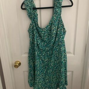Old Navy Blue Floral Mini Dress